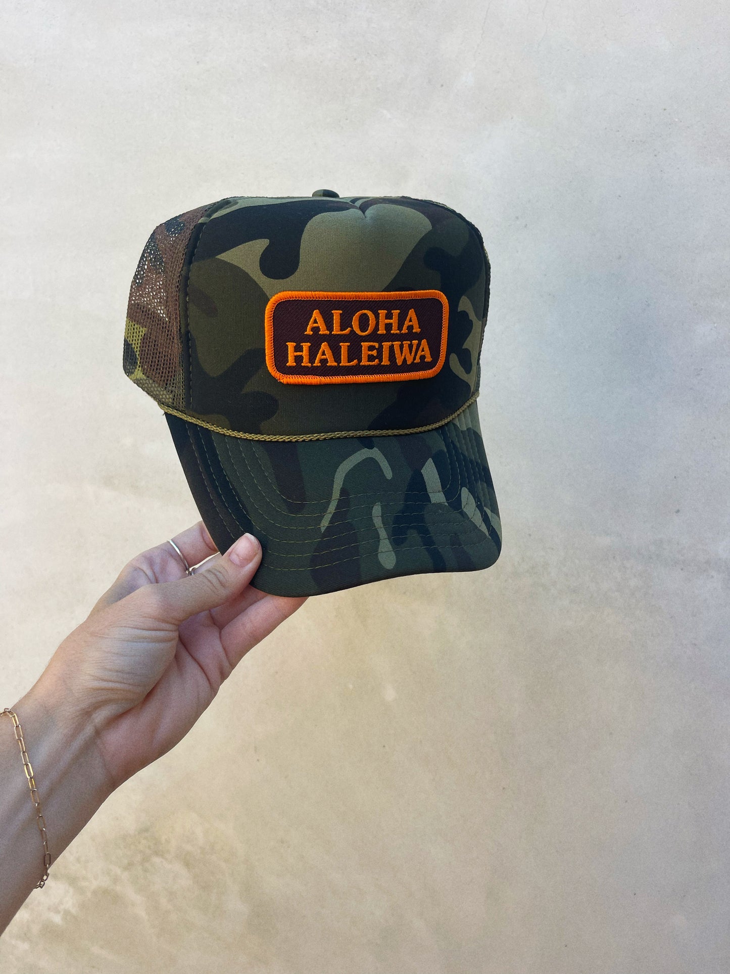 Aloha Haleiwa Trucker Hat