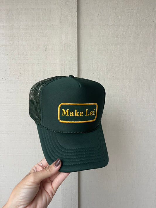 Make Lei Trucker Hat