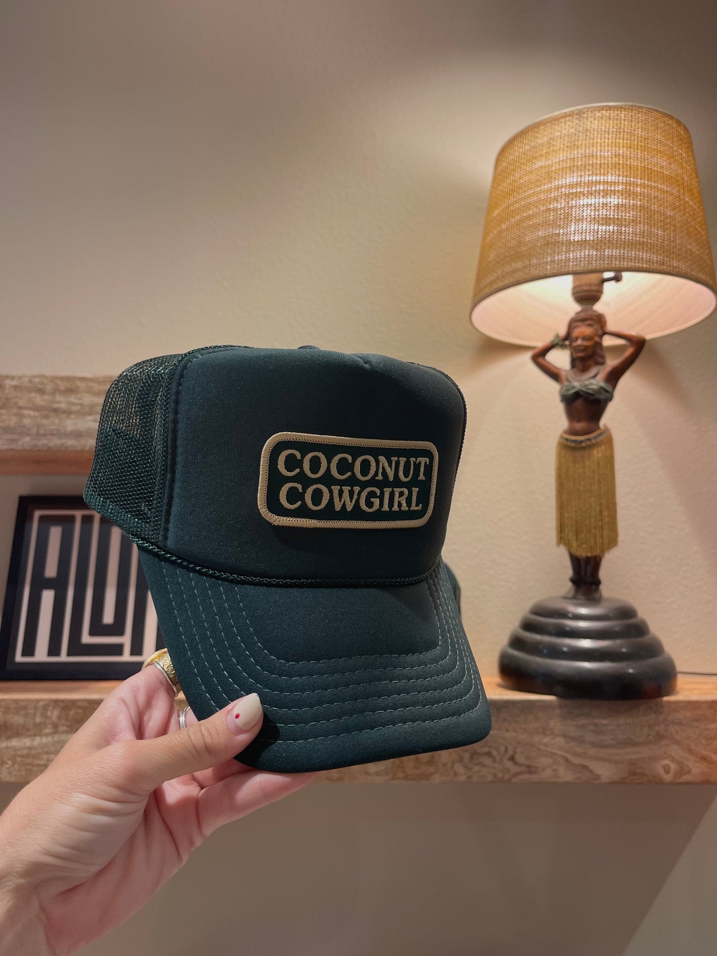 Coconut Cowgirl Trucker Hat
