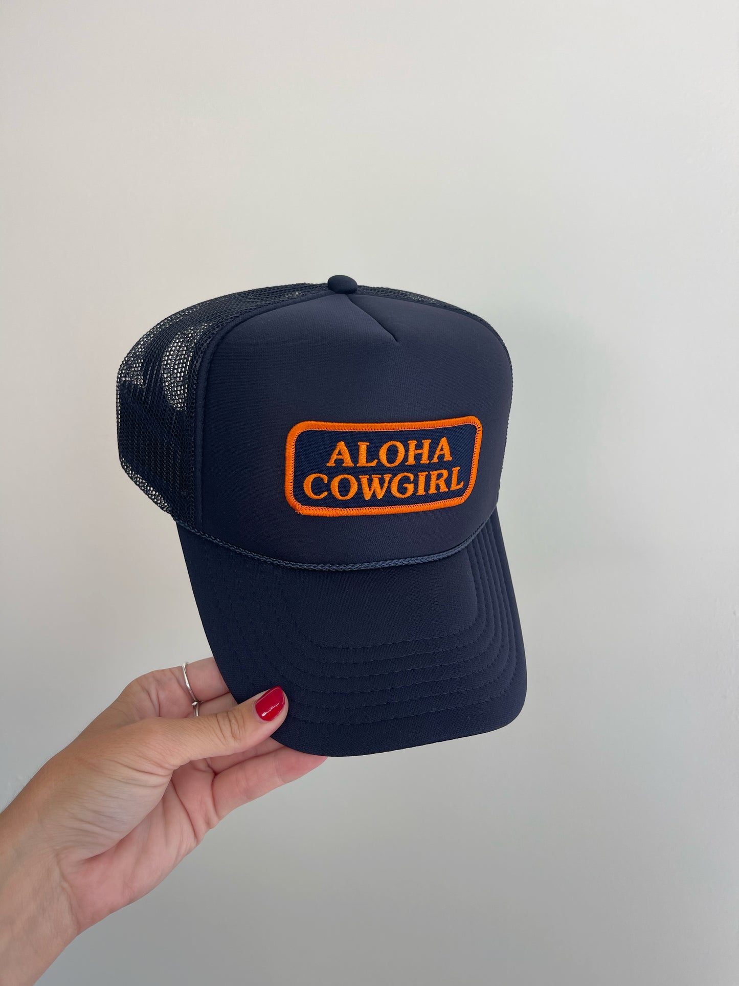 Aloha Cowgirl Trucker Hat