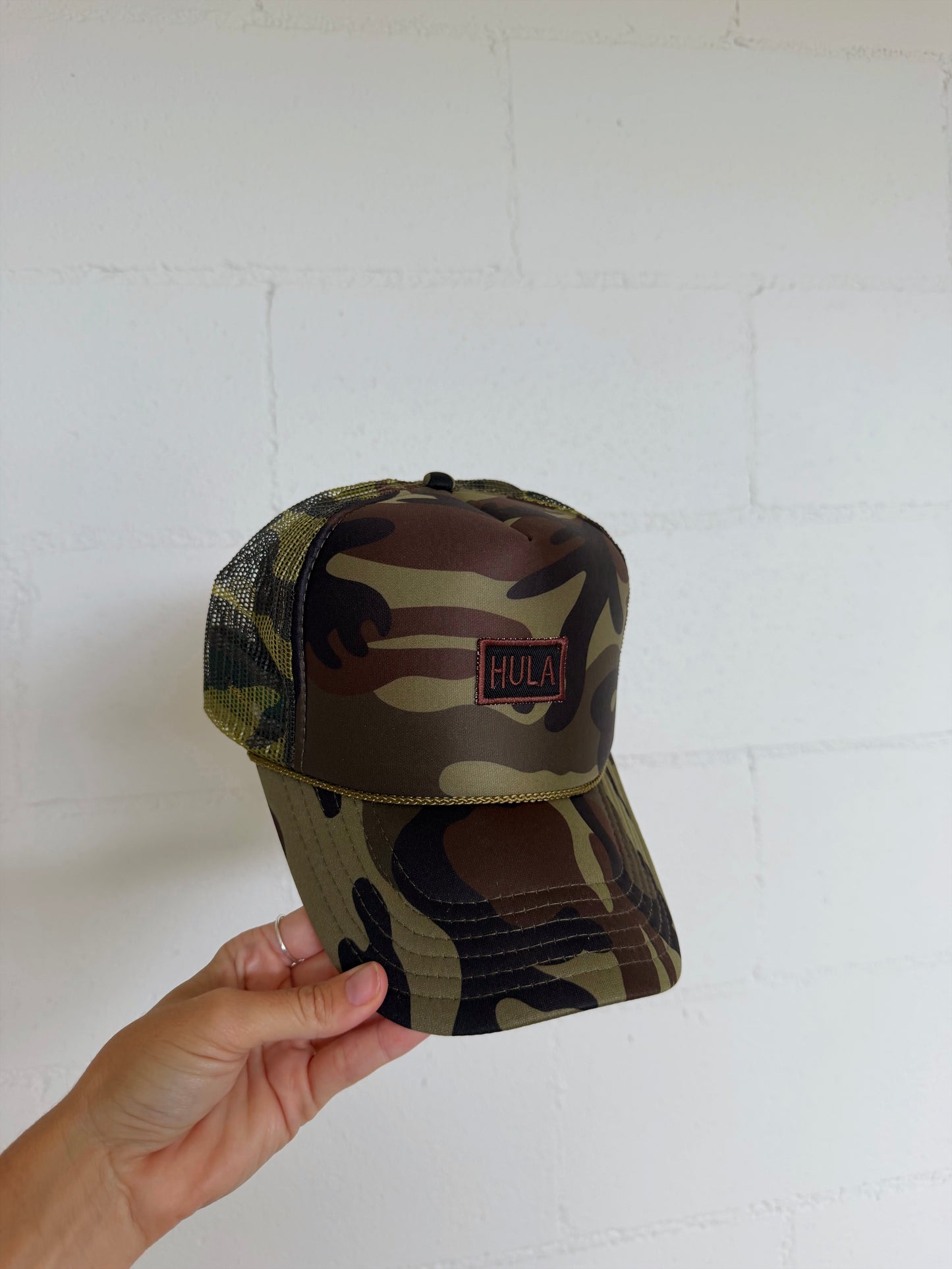 HULA Camo Trucker Hat