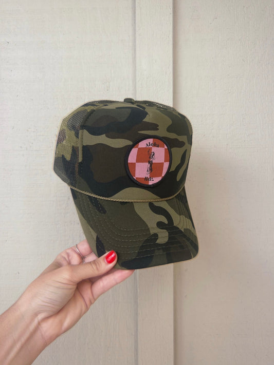 Aloha Lidz Camo Trucker Hat