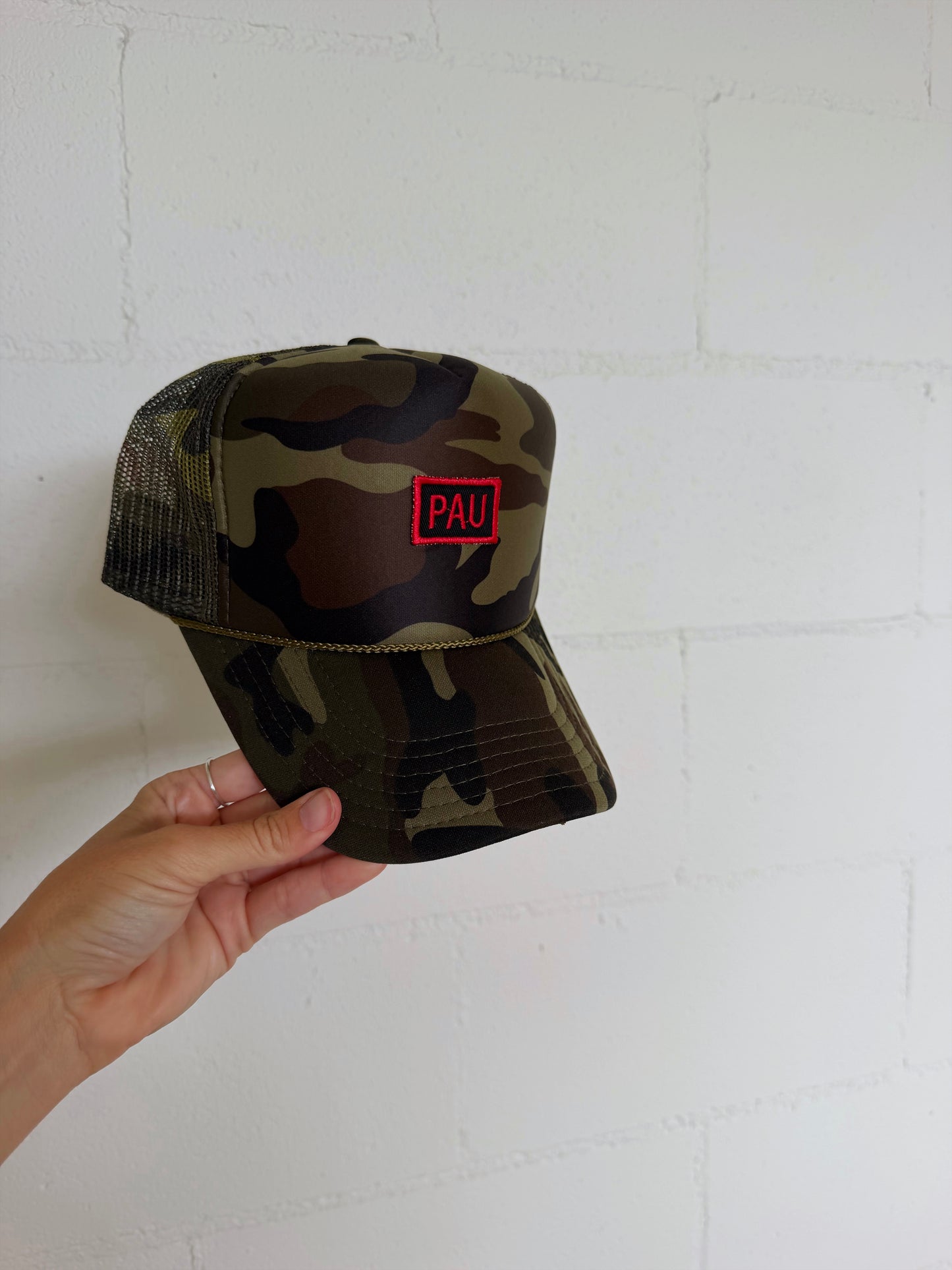 PAU Camo Trucker Hat