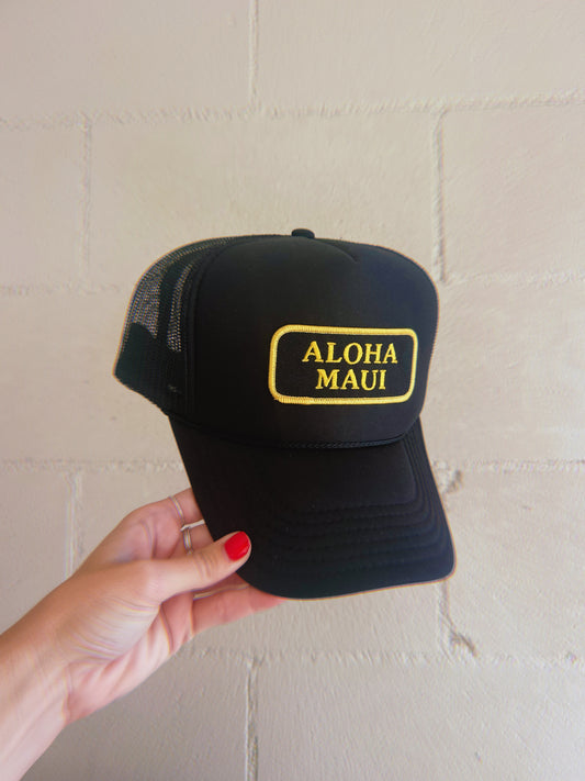Aloha Maui Trucker Hat