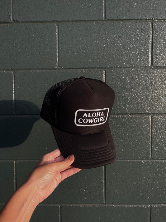 Aloha Cowgirl Trucker Hat