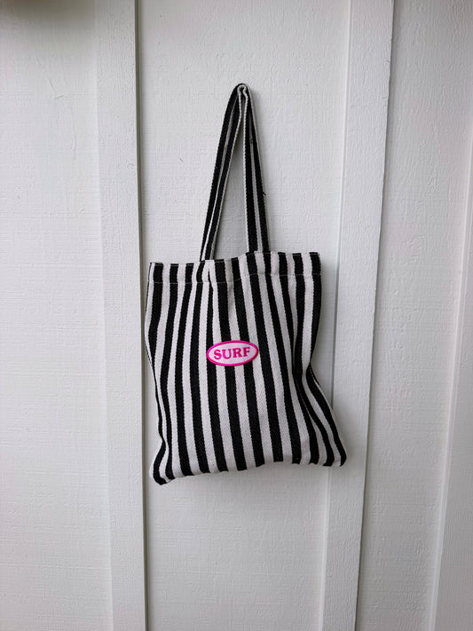 Striped SURF Tote